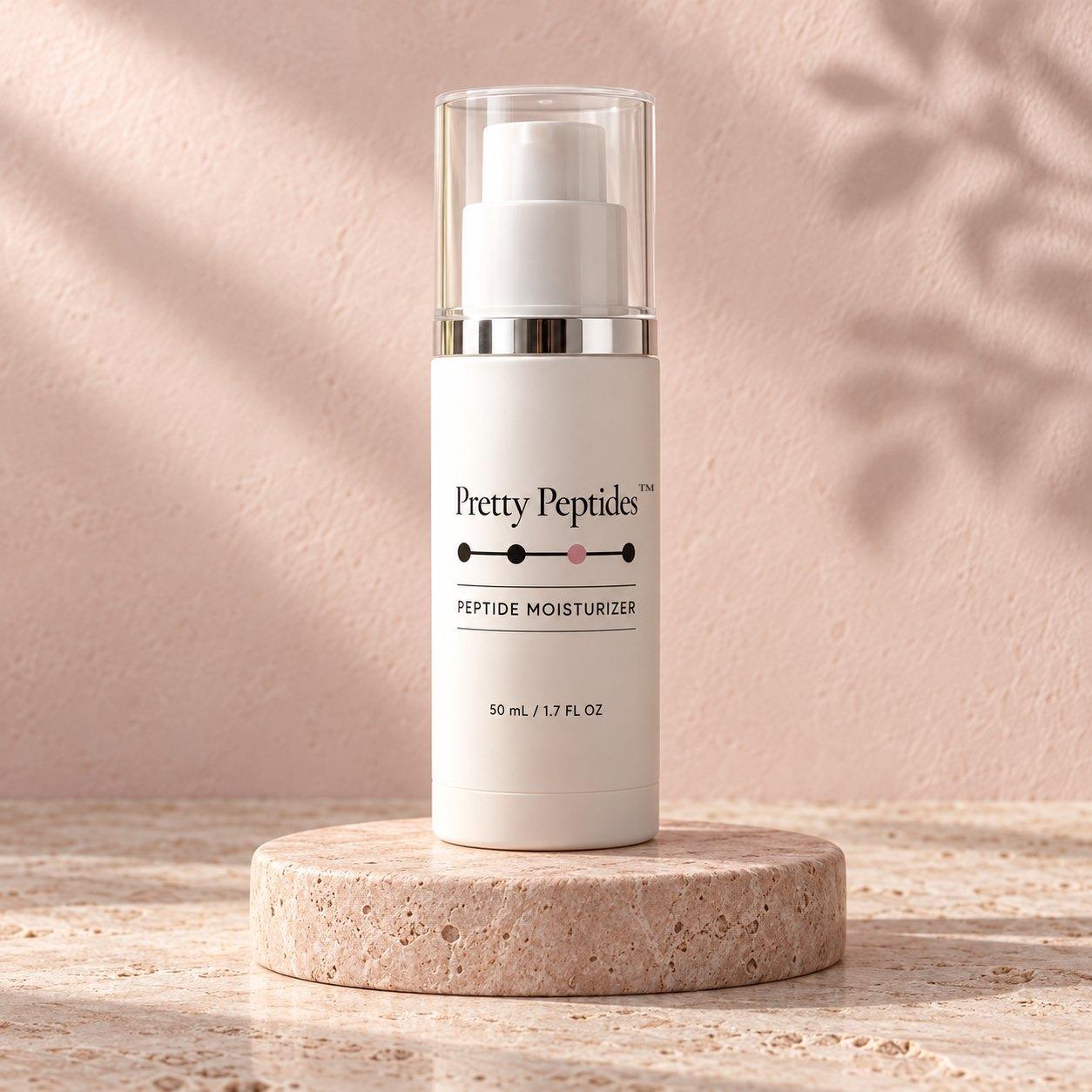 Pretty Peptides Peptide Moisturizer, 50 ml / 1.7 fl oz