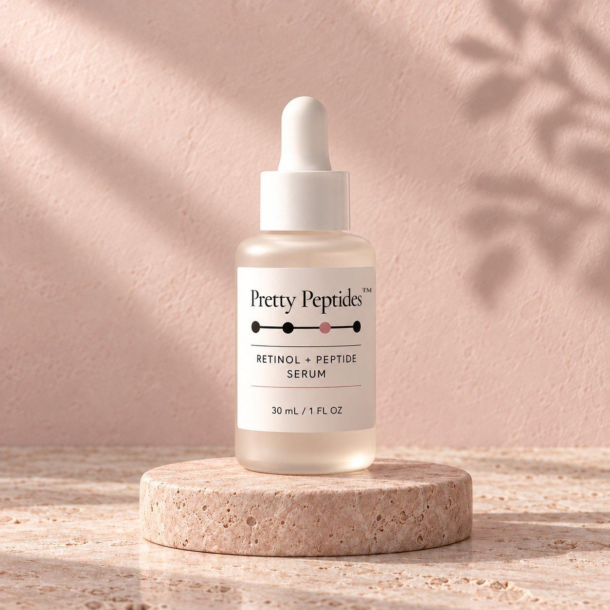 Pretty Peptides Retinol + Peptide Serum, 30 ml / 1 fl oz