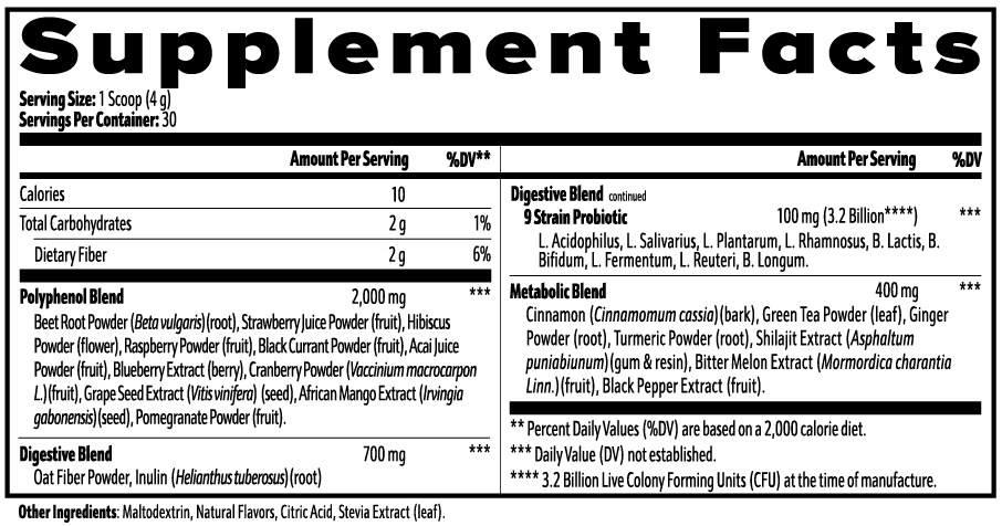 Reds Superfood with Breath Freshener