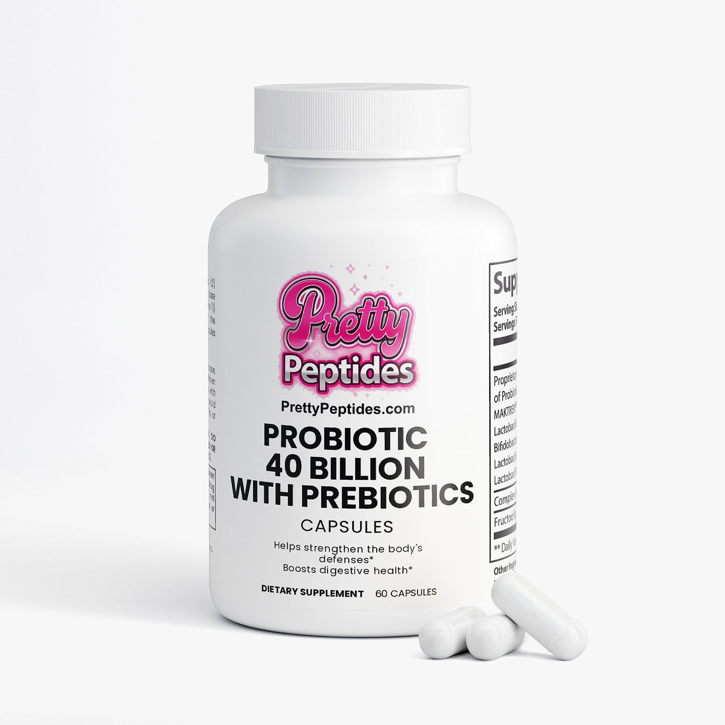 Probiotic 40 Billion with Prebiotics