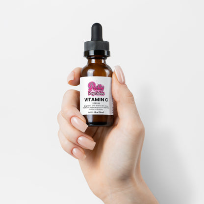 Vitamin C serum to improve uneven skin tone and discoloration