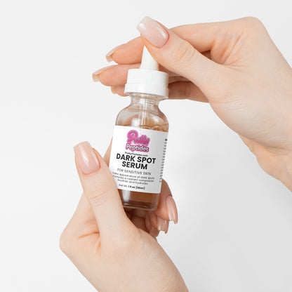 Key peptide ingredients in Pretty Peptides Dark Spot Serum for sensitive skin – Brightening and gentle