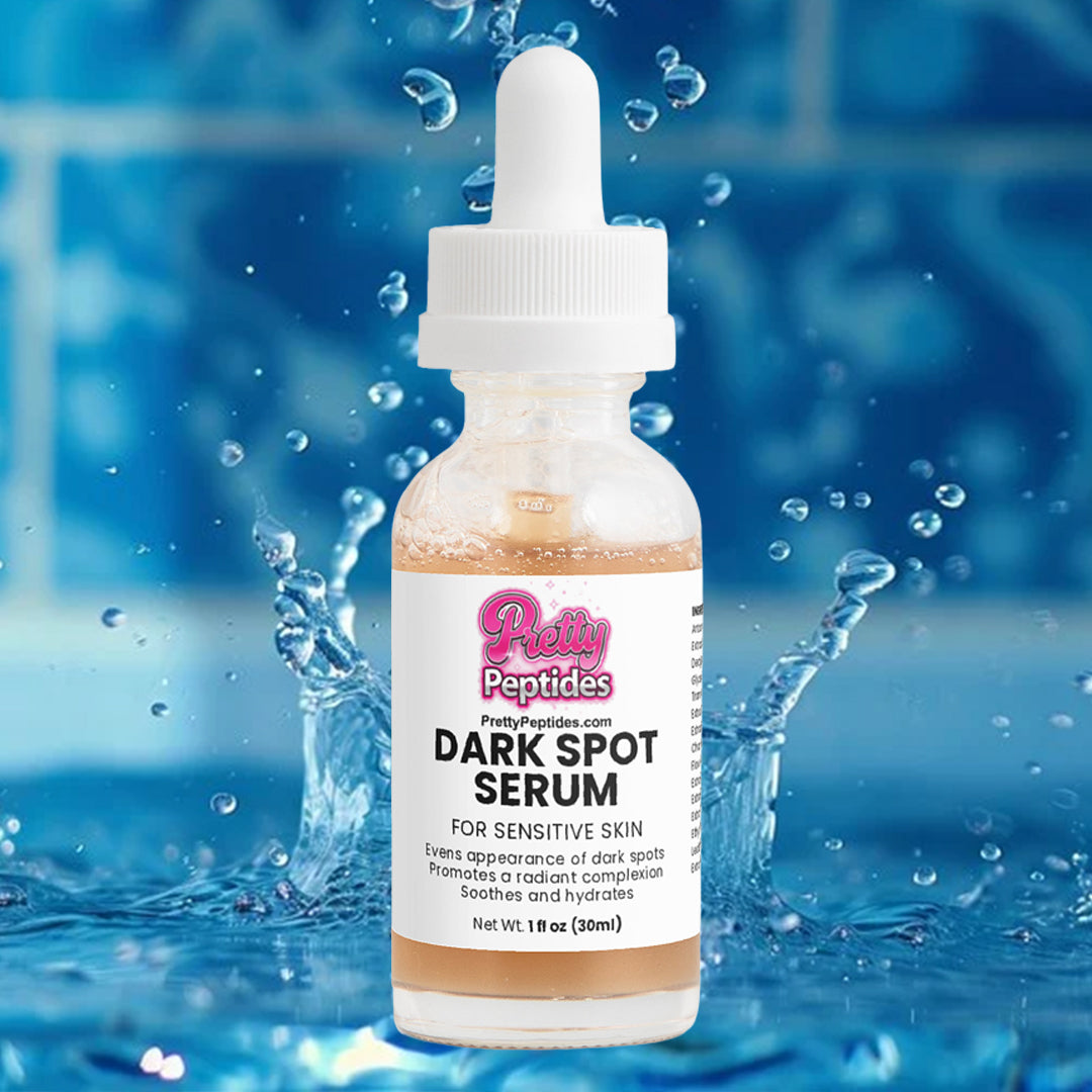 Dark Spot Serum for Sensitive Skin by Pretty Peptides – Gentle Brightening Hyperpigmentation Treatment