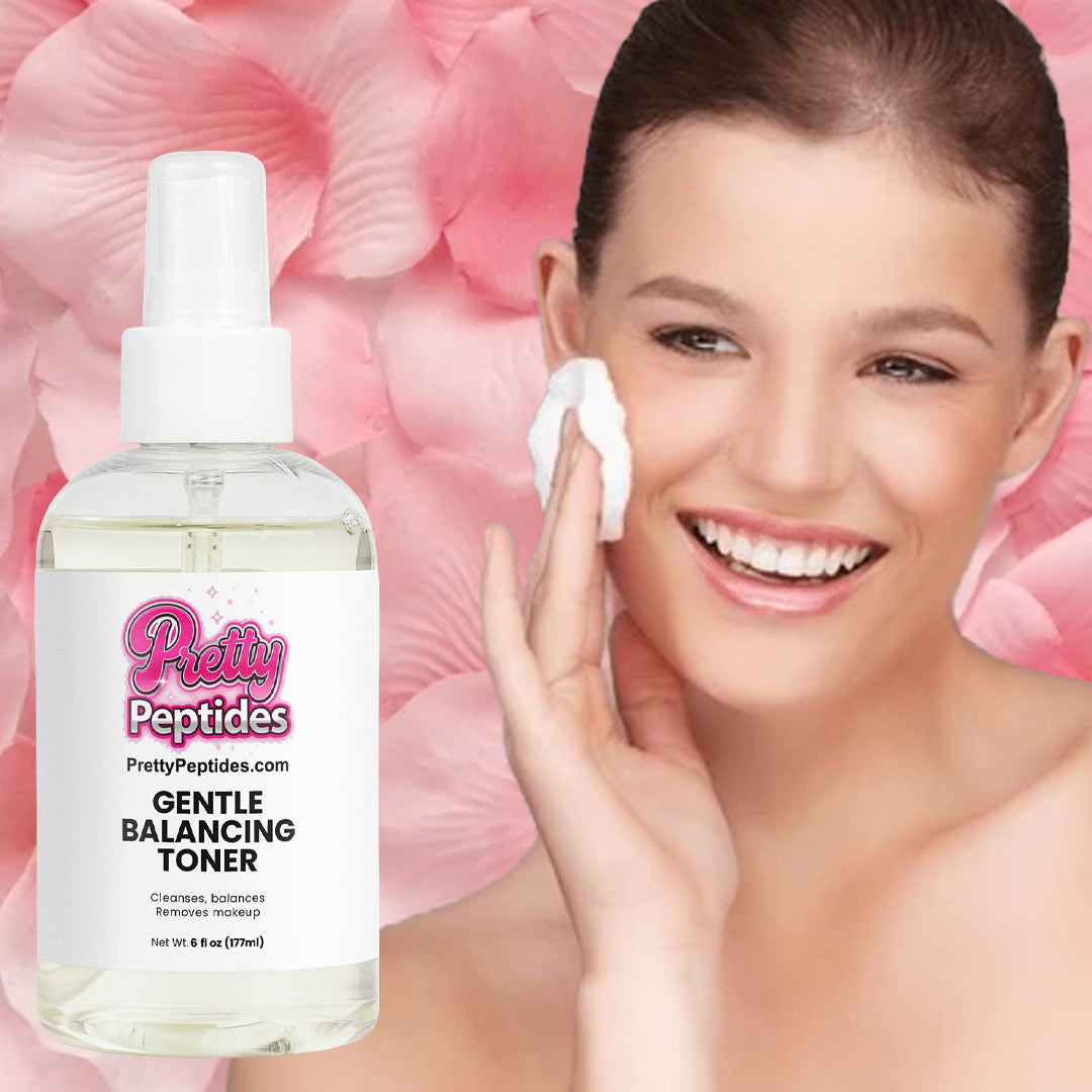 Gentle Balancing Toner by Prettypeptides for hydrating and restoring skin pH