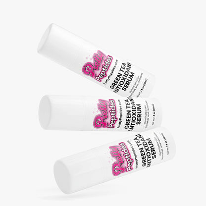 Key ingredients in Green Tea Antioxidant Serum including green tea extract for antioxidant protection