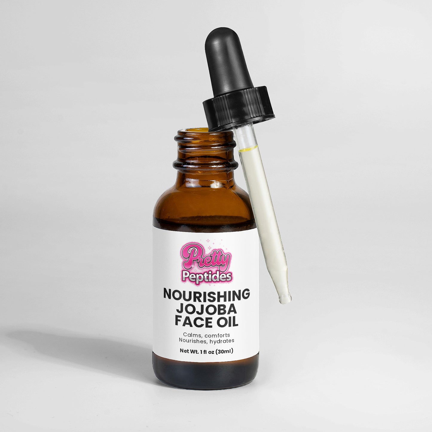 applying Squalane Face Oil Blend on face for smooth, hydrated skin
