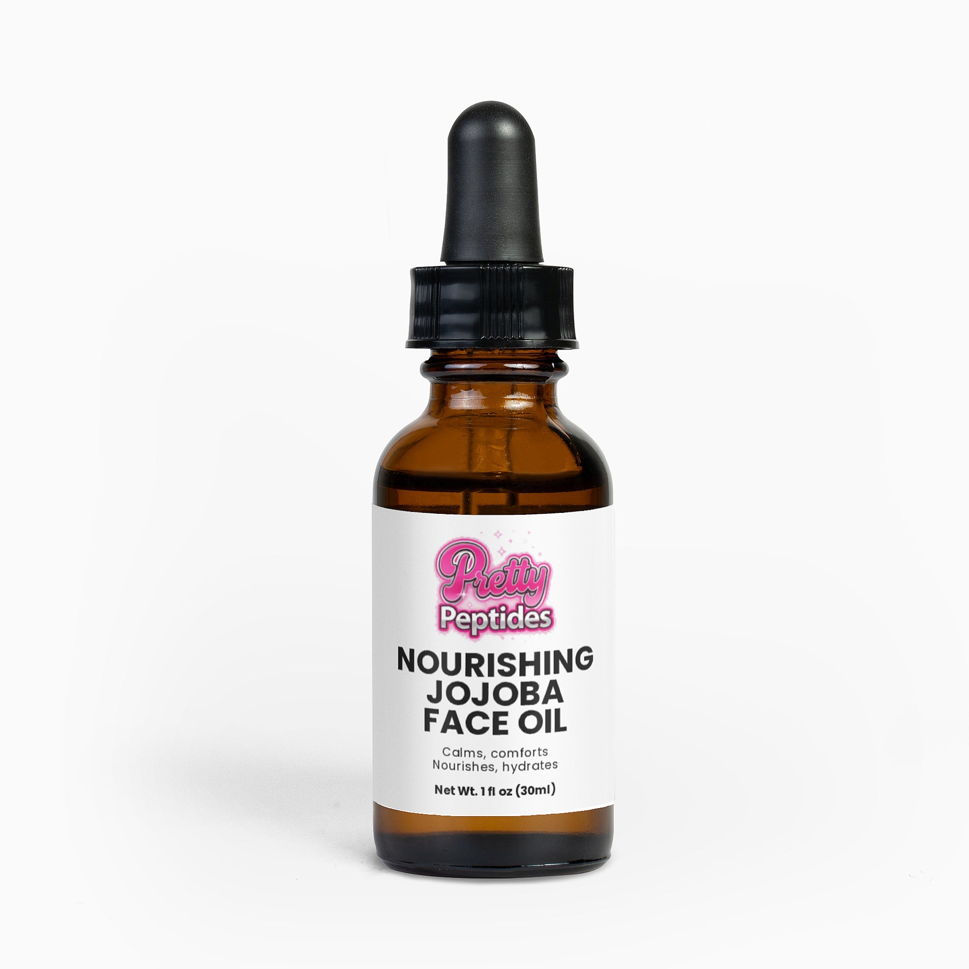 front view of Squalane Face Oil Blend bottle skincare product