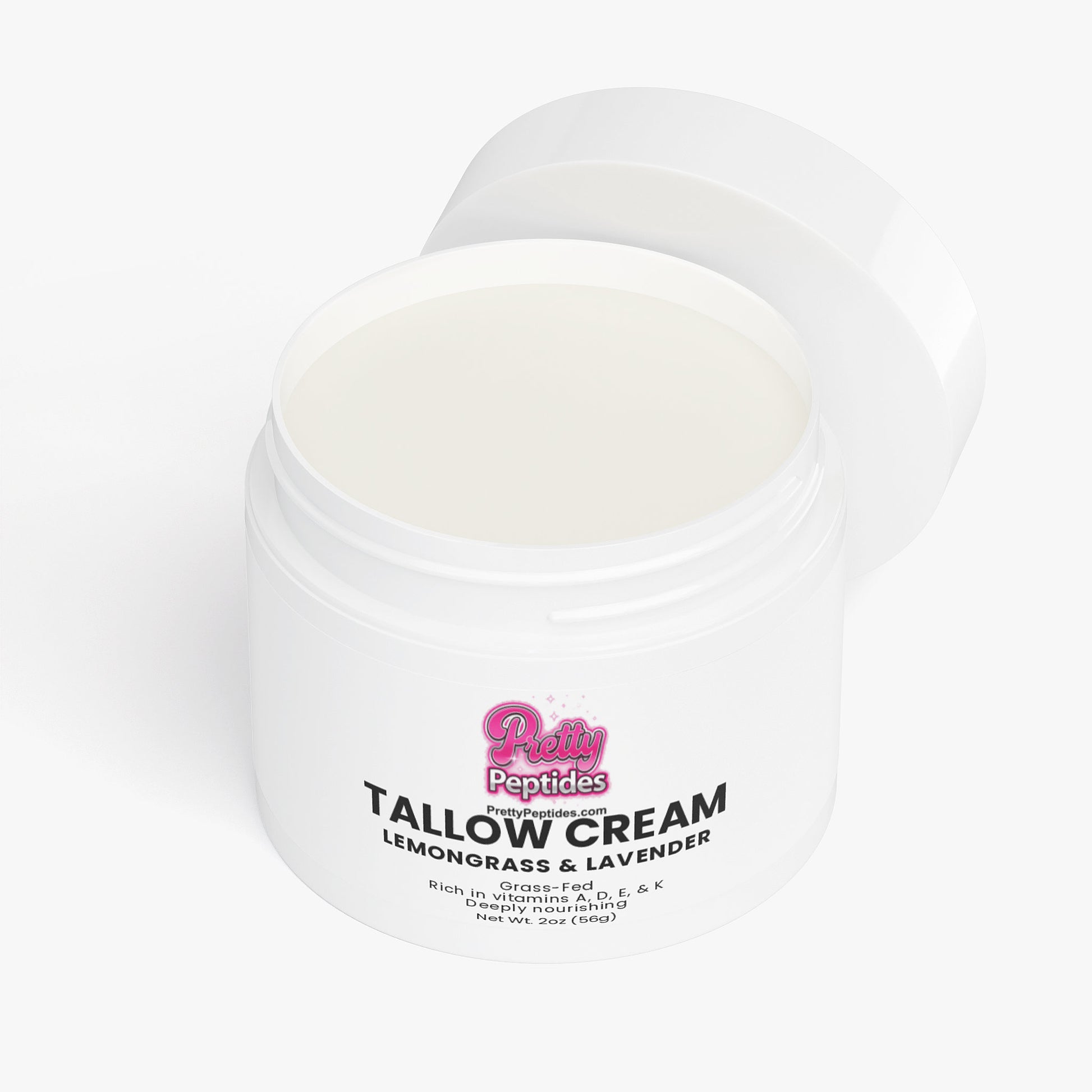 Key ingredients in Tallow Cream Lemongrass & Lavender including lemongrass and lavender essential oils
