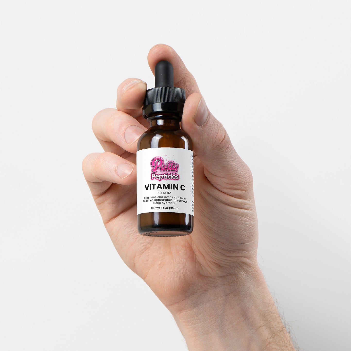 Vitamin C serum results showing brighter and more even skin tone